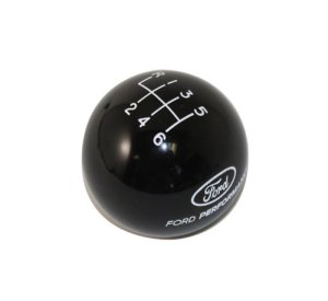 Ford Mustang Shift Knob - Ford Racing - 6 Speed - Black - `15-`17